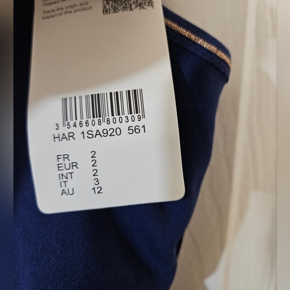 NWT Simone Perele Harmony Racerback Tank Top in Blue - Picture 4 of 7
